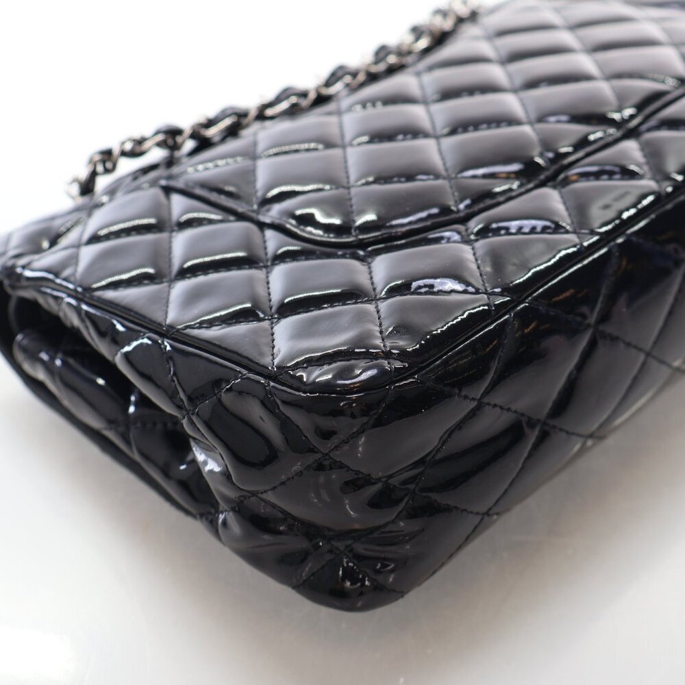 Chanel Medium Patent Classic Double Flap Bag - Picture 15 of 16